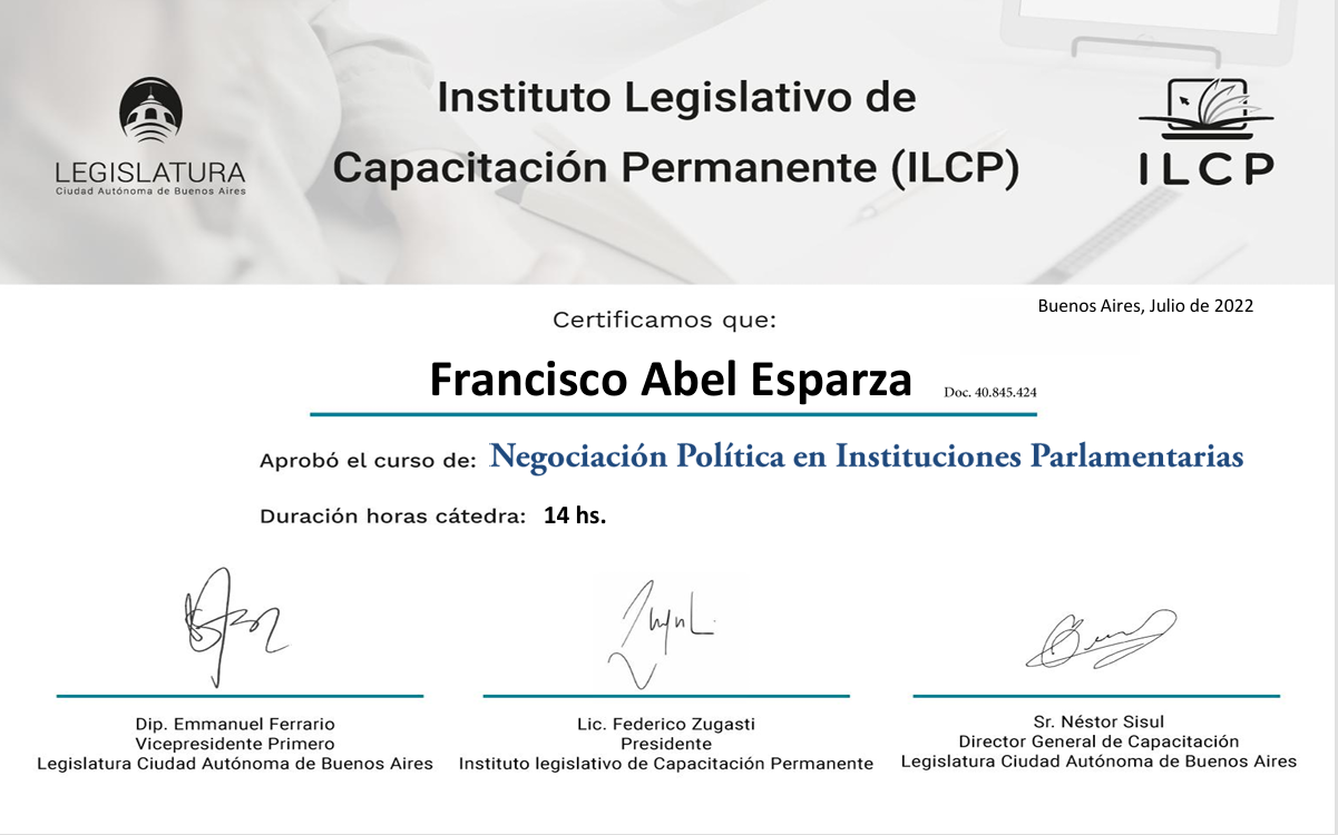 Certificación 14
