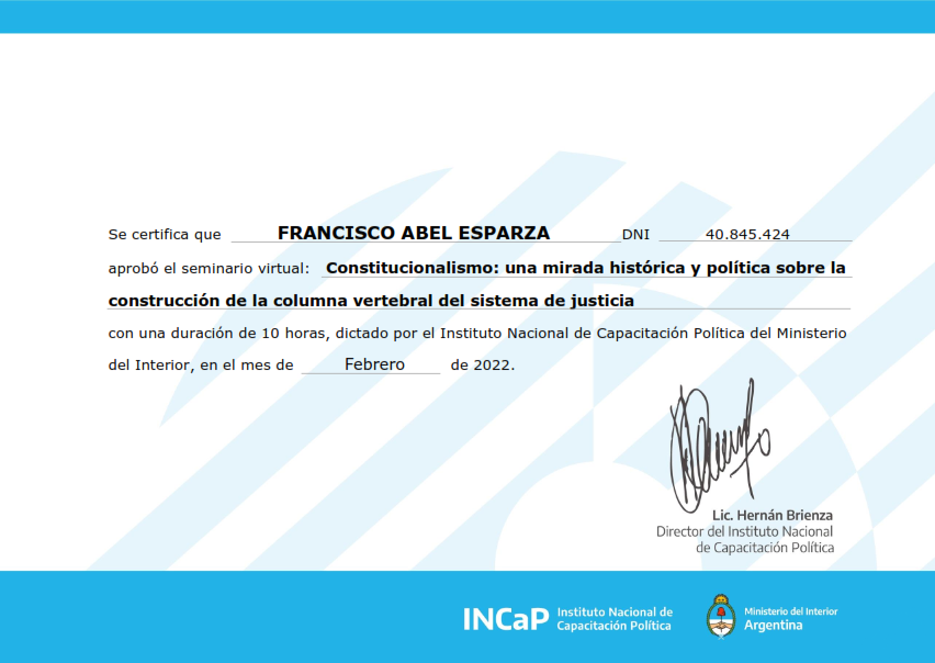 Certificación 33