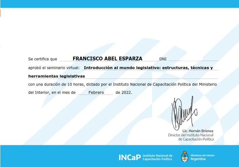 Certificación 34
