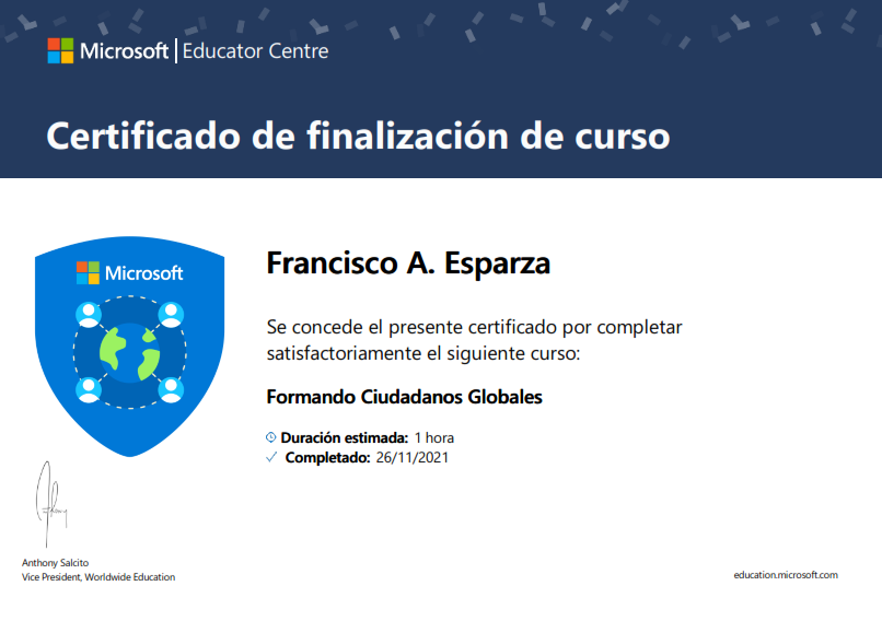 Certificación 36