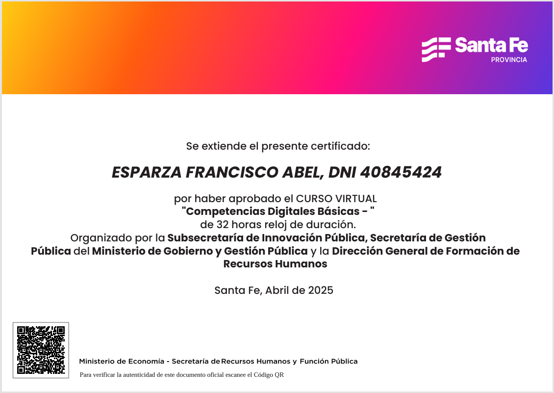 Certificación 46